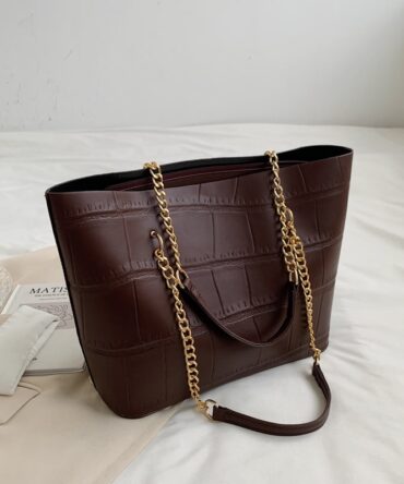 Ashrykins Luxury PU Tote Handbag