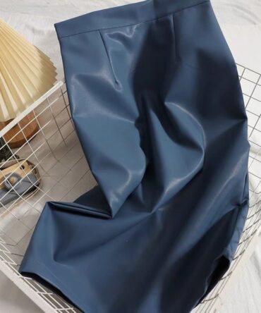 SteelMi Skirt in Steel Blue