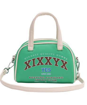 Askrykins Mini Latter Graphic Square Bag in Green