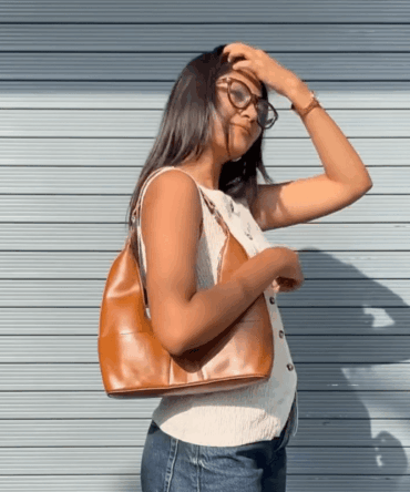 Askrykins new hobo bag in brown