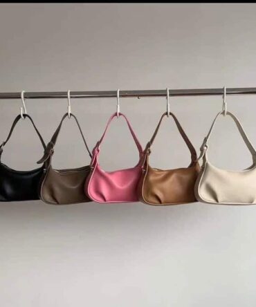 Askrykins Retro Underarm French Style Bag in White