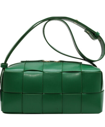 Askrykins Luxury Weave Bag in Green
