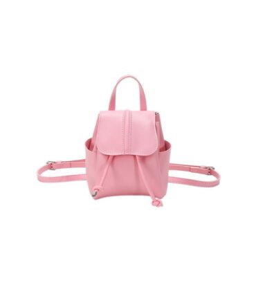 Askrykins Cute Flap Backpack Mini Bag in pink