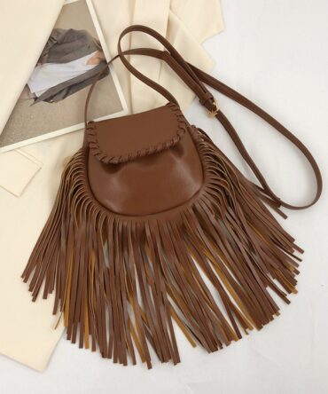 Askrykins Fashion Special Design Small flap Bag in Brown