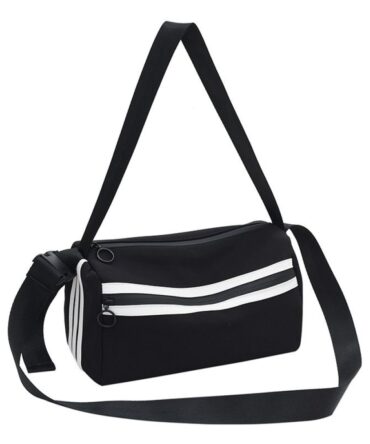 Askrykins Fashionable Mini Duffle Bag in Black