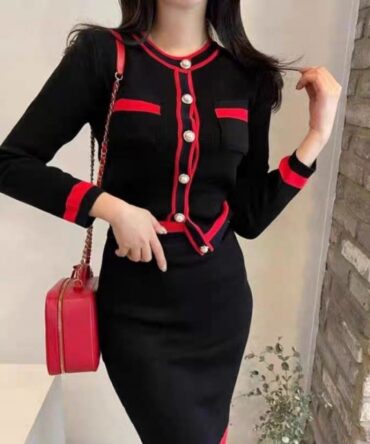 The Wurlin 2 Piece Set red