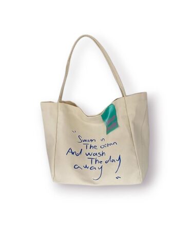 Ashrykins Casual Canvas Lazy Style Bags in off White