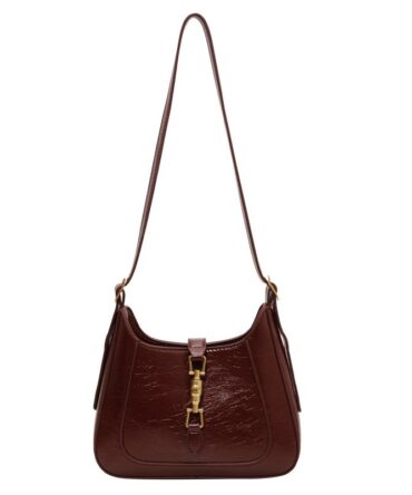 The Ember Buckle Bag In Brown