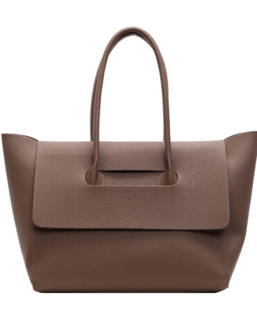 Askrykins Alex Shoulder Tote Bag in Brown