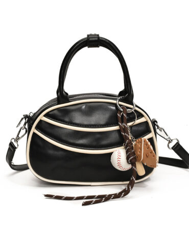 Ashrykins Ella London fashionable small square crossbody bag in Black