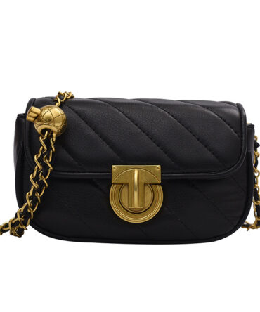 Ashrykins Midnight Royale Crossbody in Black