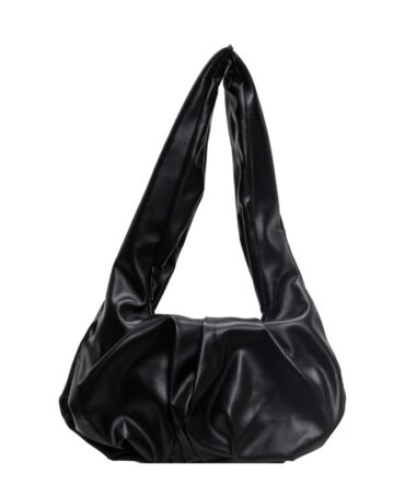 Ashrykins Noir Luxe Shoulder Bag in Black