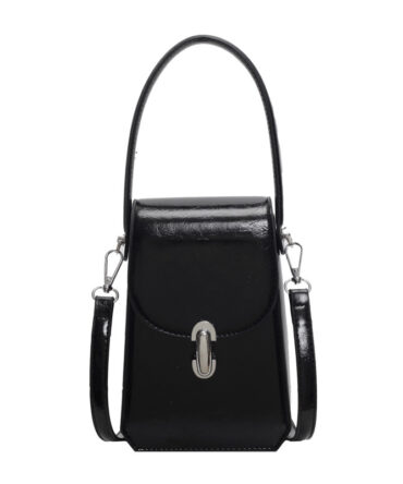 Askrykins Elegant Mini Shoulder Bag in Black