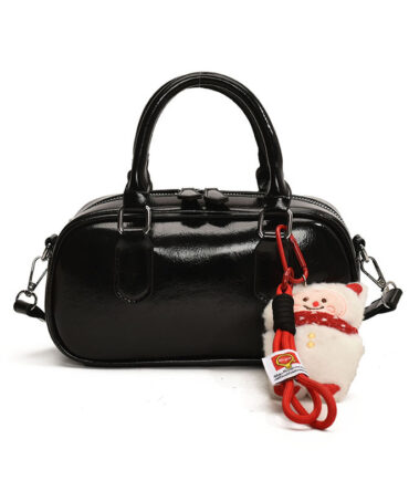 Ashrykins MidnightMeow Mini Tote in Black