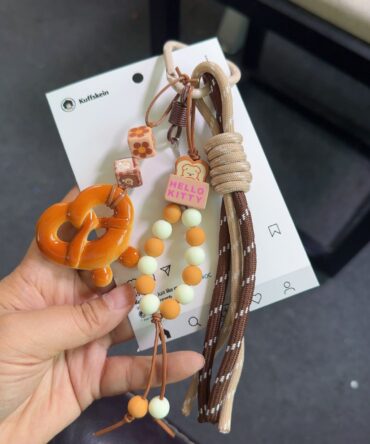 Charm Pretzel Ribbon Charm