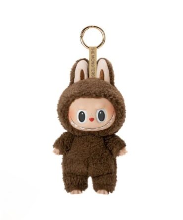 Labubu The Monsters Tasty Macarons Chestnut Cocoa Vinyl Plush Pendant (Secret Edition)