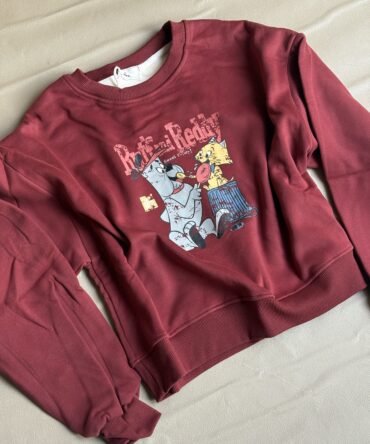 Rat & Reddy Cute Cartoon Sweatshirt