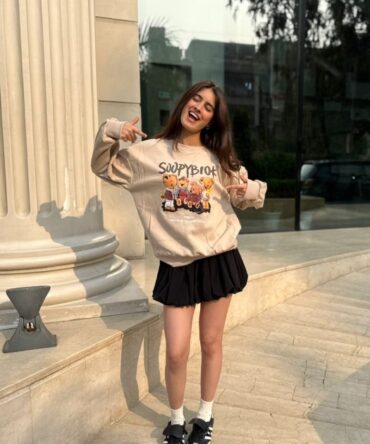 Soozy Bros Cute Bear Print Sweatshirt