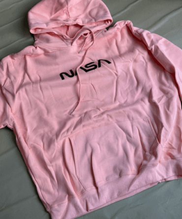 NASA Hoodie Cosmic Blush