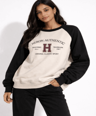 FemmeFlex Raglan Casual Sweatshirt